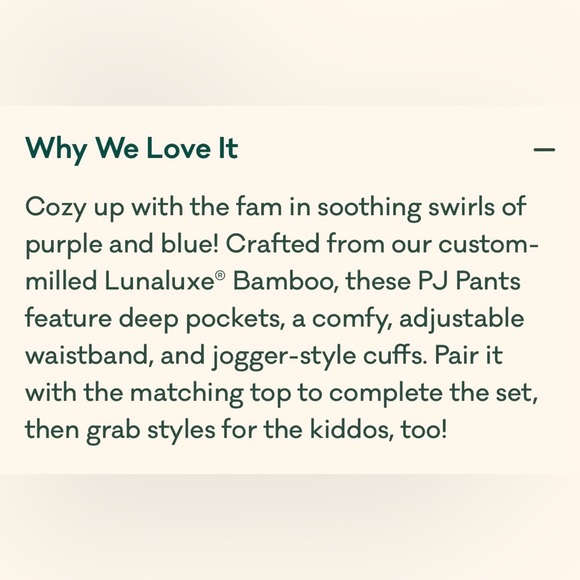 Little Sleepies Pajama Pants-2 pair Womens-LARGE Tidepool and Purple Watercolor - Picture 14 of 14